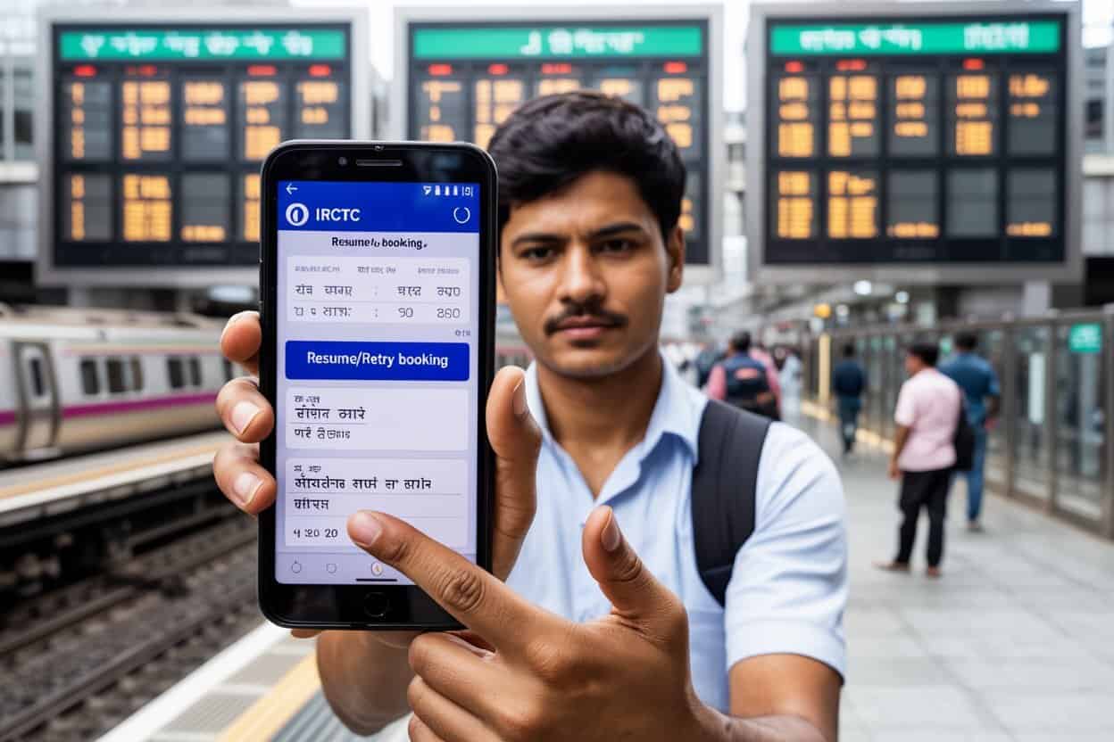 IRCTC adds ‘Resume Retry’ feature for ticket booking after payment failure