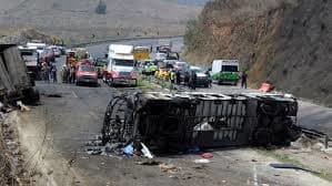 Mexico Horror: 41 Killed as Bus Hits Truck & Bursts Into Flames