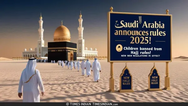 Saudi Arabia Bans Children from Hajj: New Rules Issued on Prince Salman's Orders!