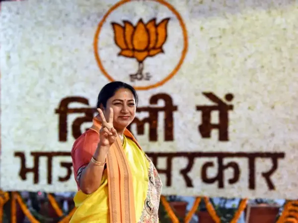 Delhi New CM: Rekha Gupta to Be the New Chief Minister, Stakes Claim to Form Government Late at Night