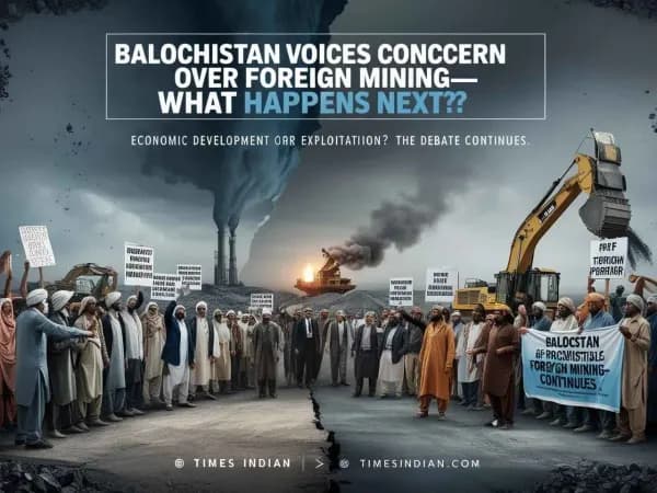 Baloch Rebels Take a Stand! Roads Blocked in Fierce Protest Against Chinese Mining!