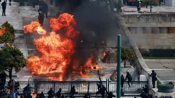 Greece Train Tragedy Sparks Nationwide Protests—Millions Demand Justice
