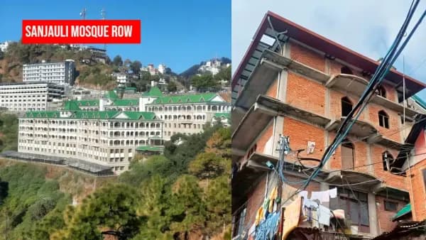 Shimla Sanjauli Masjid Dispute: Demolition of Illegal Construction Resumes in Himachal
