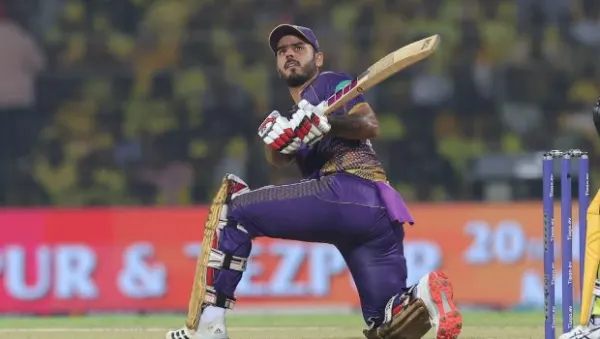 Nitish Rana’s Power Show! Almost a Century Against CSK—Ashwin’s Magic Stopped Him!