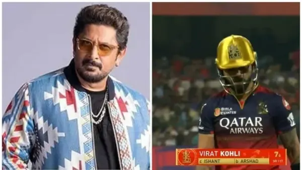 From Cheers to Jeers: Arshad Warsi Bombarded by Kohli Fans After Celebrating GT Pacer's Wicket