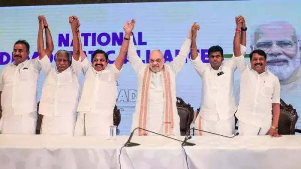 AIADMK Joins Hands with BJP, NDA Secures Edge in Rajya Sabha