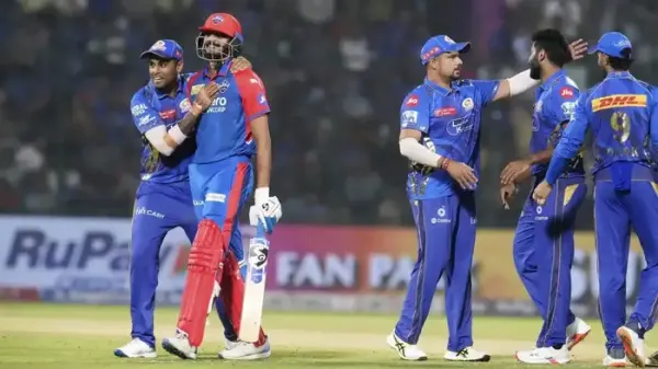 DC’s Winning Streak Ends at Home! Mumbai Indians Seal Big Victory in Style