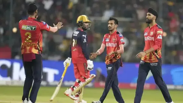 PBKS Humble RCB at Home Again! Bowlers Dominate Rain-Hit Clash at Chinnaswamy
