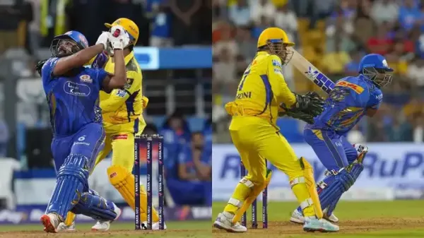 MI vs CSK: Rohit-Surya Storm Crushes Chennai, Mumbai Indians Win by 9 Wickets in Style!