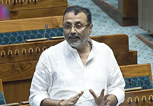 Nishikant Dubey: BJP's Fierce Defender or Loose Cannon? Fresh Row Over SC Remarks
