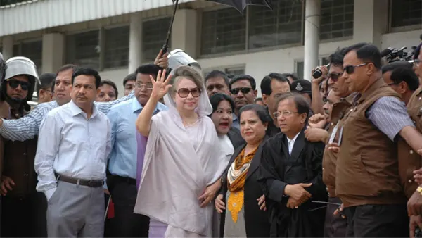 Khaleda Zia returns to Bangladesh, BNP demands fresh elections at airport