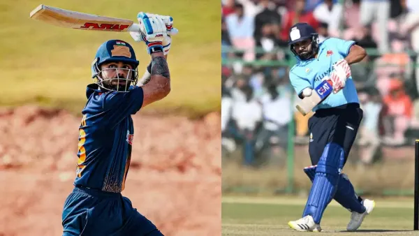 BCCI shares clips of Kohli, Rohit centuries after Vijay Hazare matches