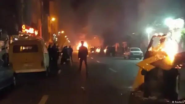 Violent protests erupt in Iran, internet shut as tensions rise after Trump warning