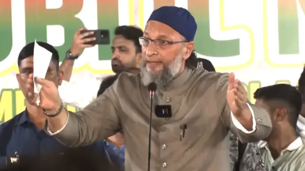 Owaisi criticises Congress after SC denies bail to Khalid, Sharjeel