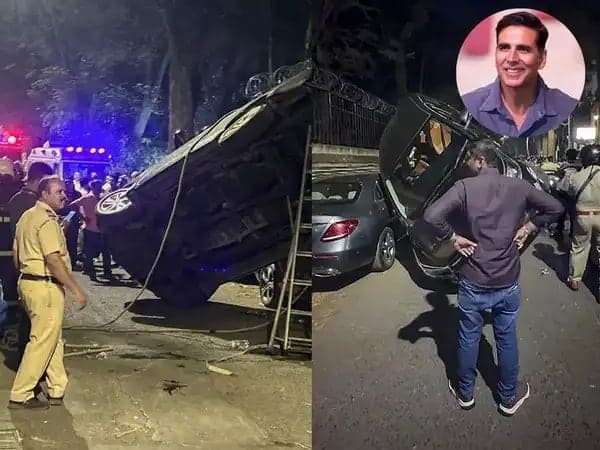 Akshay Kumar car accident: Driver arrested for negligent driving in Mumbai