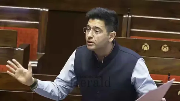 Raghav Chadha raises airline baggage fees and delay compensation issue in House